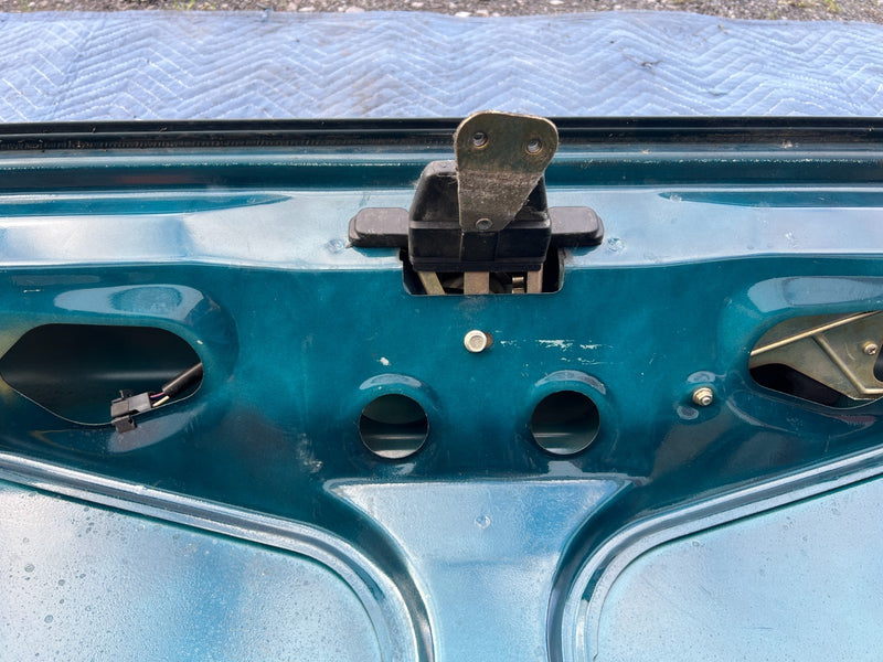 1986-1993 Volvo 240 244 Sedan Rear Trunk Deck Lid Panel Green OEM #4237EM