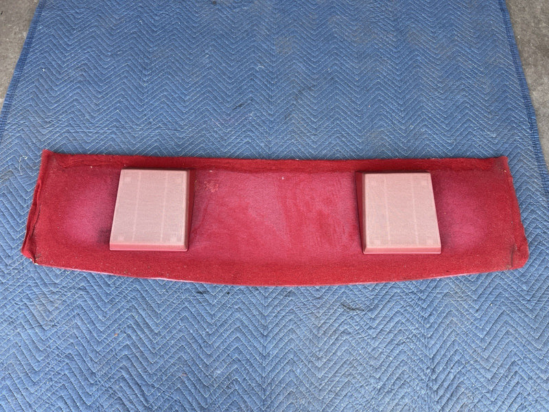 1980-1985 Cadillac Seville Rear Parcel Hat Shelf Red Interior OEM #3410M
