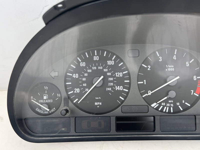 1997-03 BMW E39 Gauge Cluster Instrument Dash 88311228 528i 525i OEM #387M