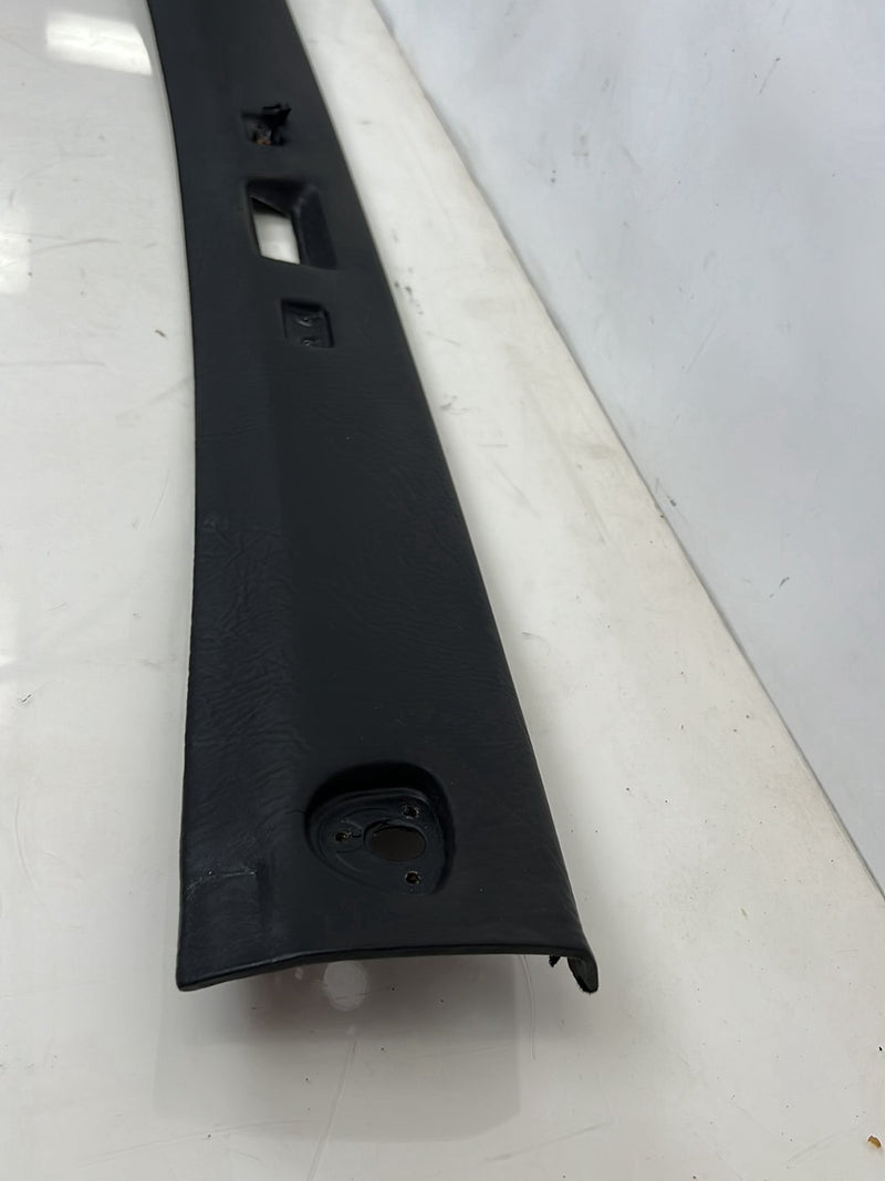 1983-1985 Porsche 944 Upper Headliner Windshield Trim Strip Black OEM #5549EM