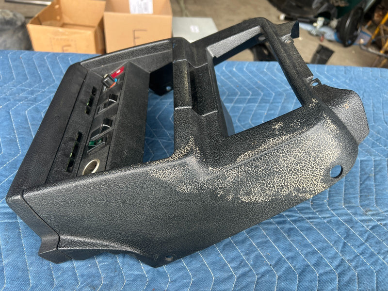1986-1993 Volvo 240 244 245 Dash Trim Radio Surround w/ Switches OEM #4106EM