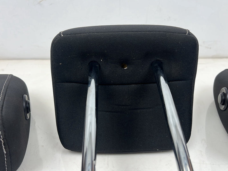 2013-2019 Ford Escape SE Rear Seat Headrest Set of 3 Black Cloth OEM #5446EM