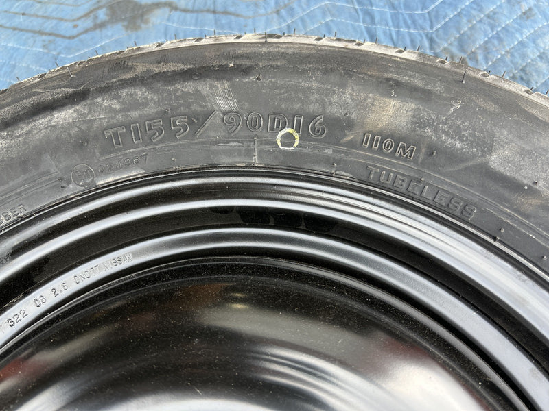 2008-2010 Nissan Rogue Spare Tire Emergency Donut Wheel