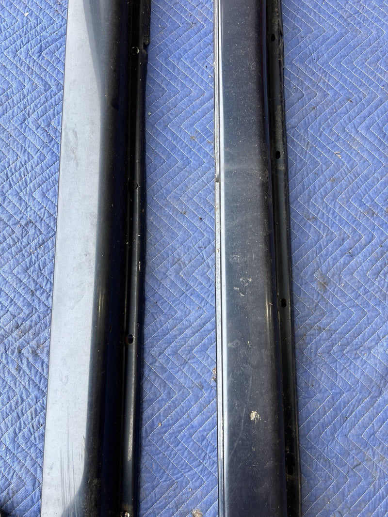 1993-1997 Volvo 850 850R Lower Rocker Panel Trim Pair Blue L & R OEM #4415E