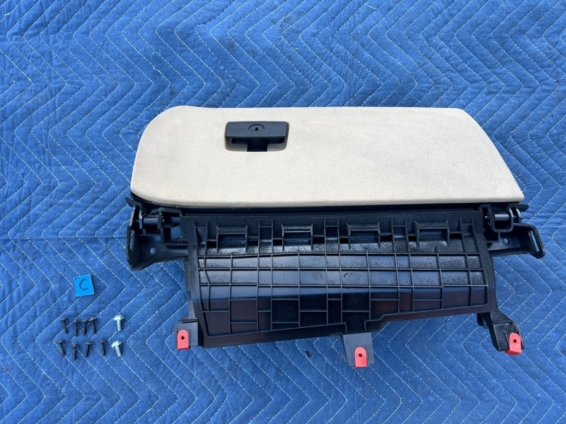 2011-2017 BMW X3 F25 Beige Dashboard Storage Glove Box Compartment OEM #2398EM