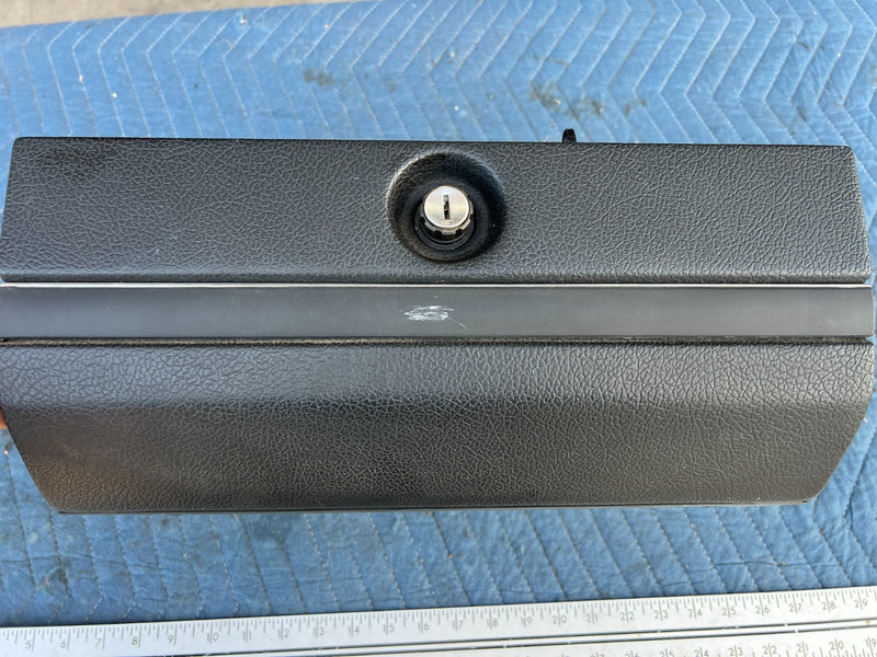1986-1993 Volvo 240 244 245 Dash Glove Box Compartment Assembly Black OE #4378EM