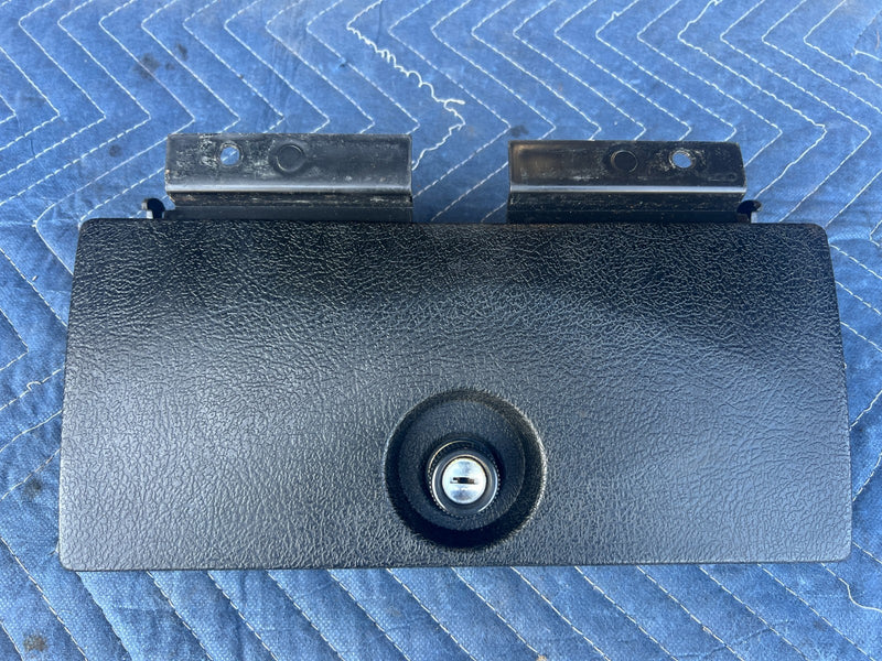 1967-1974 Volvo 140 142 144 145 Glove Box Compartment Door Black OEM #4901EM