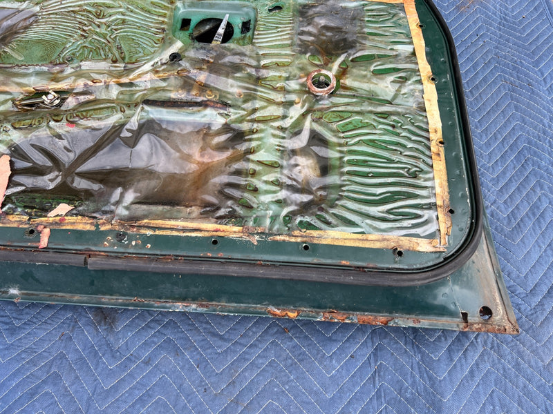 1967-1974 Volvo 140 142 Coupe Front Driver Left Door Panel Green OEM #4857EM