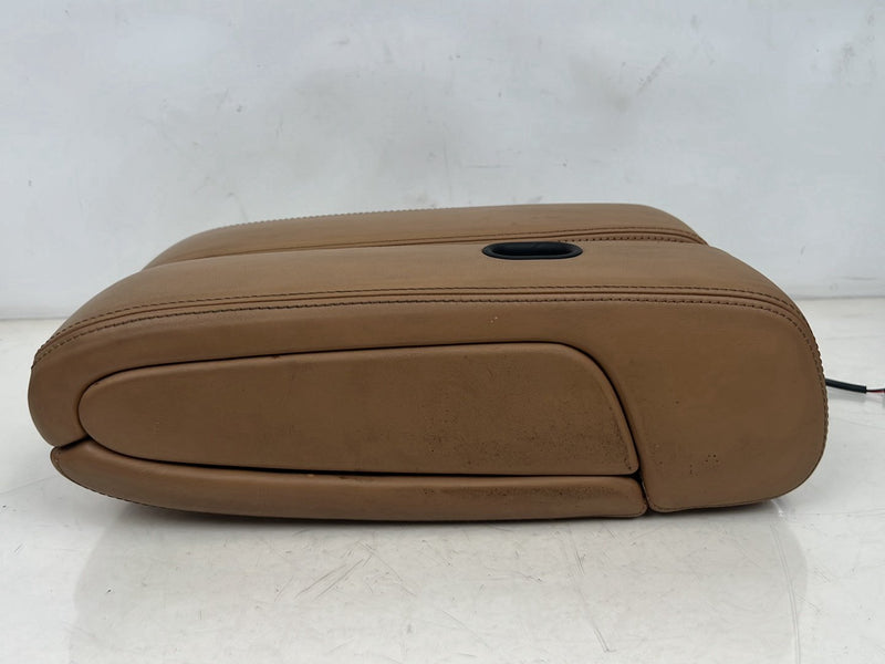 2001-2003 Audi S8 D2 A8 Center Console Armrest Caramel Leather Phone OEM #6092EM