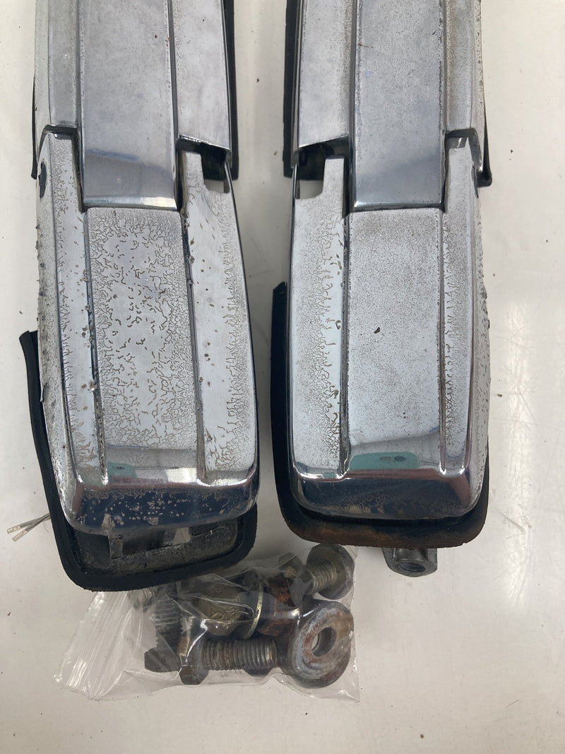 1981-1985 Volvo 240 245 Rear Hatch Hinge Chrome Pair 1203421 OEM