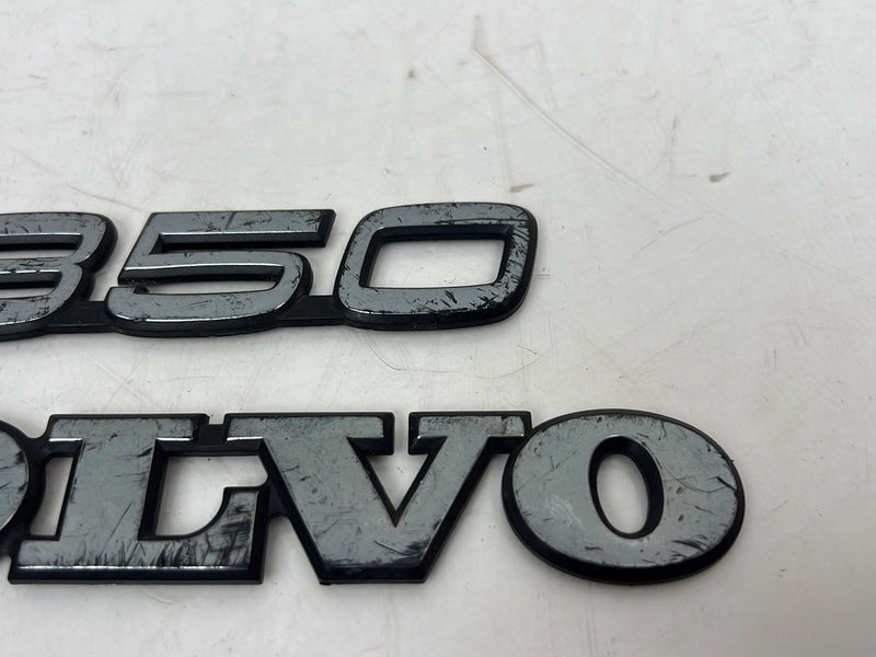 1993-1997 Volvo 850 Rear Hatch Emblem Badge Logo Set OEM