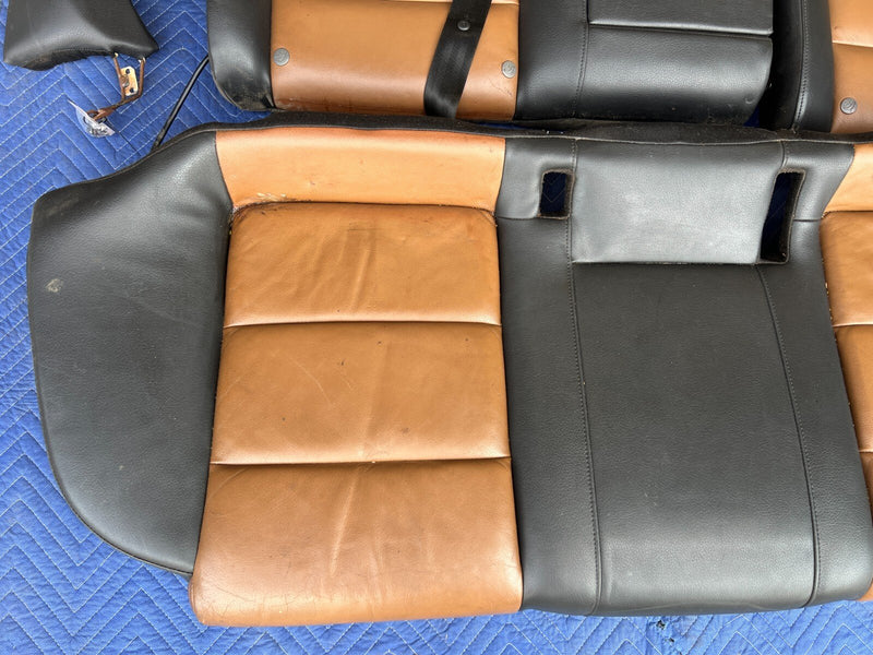 2005-2011 Audi A6 Rear Two Tone Amaretto + Black Seats 2100543LD38M OEM #26ZJ