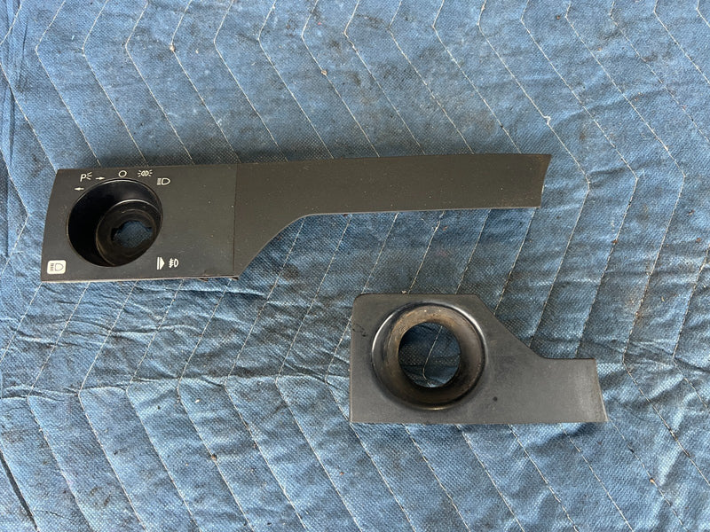 1986-1995 Mercedes 300D W124 Headlight Switch & Ignition Trim Cover OEM #2738EM