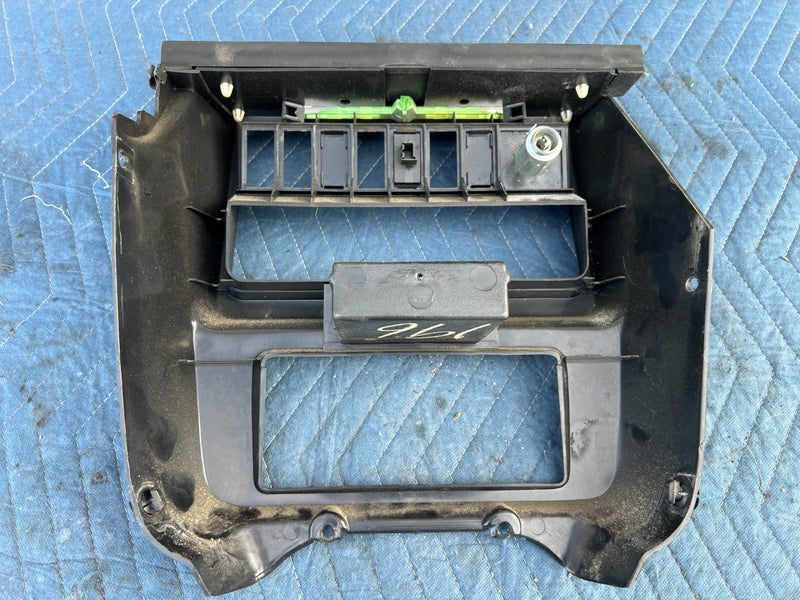 1986-1993 Volvo 240 244 245 Center Dash Trim Radio Surround Black OEM #4379EM