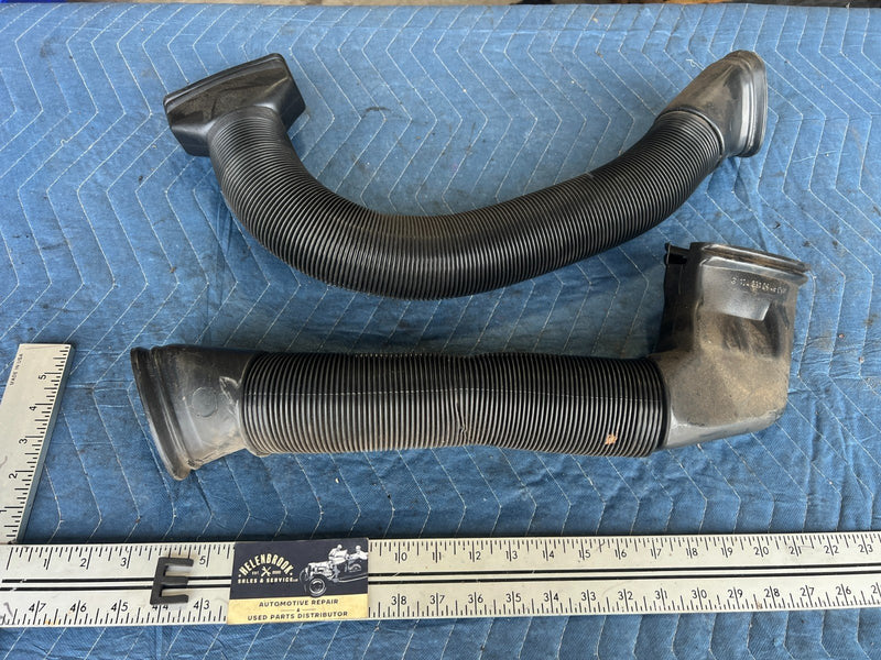 1986-1995 Mercedes 300D W124 Right & Left HVAC Cabin Air Duct Tube OEM #2739EM