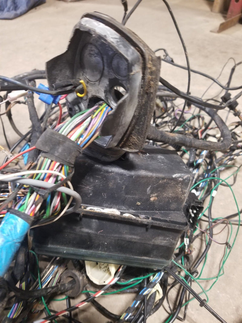 1984-1987 BMW E30 318i 325i Interior & Engine Wiring Wire Harness OEM #E