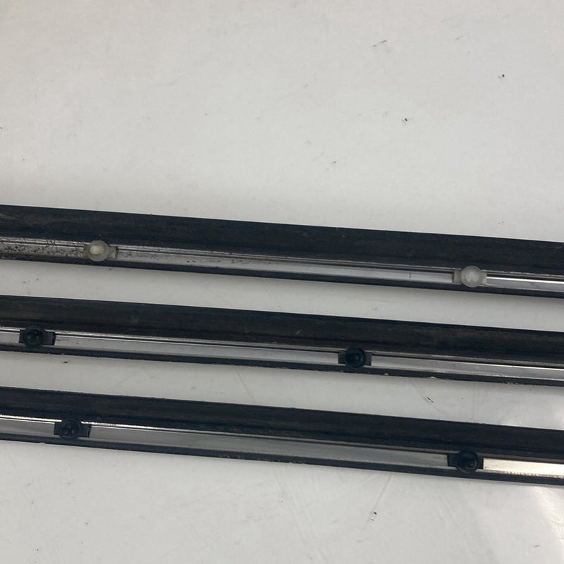 1975-1980 Volvo 244 Belt Line Door Trim Left Right Front 3 Pcs OEM #4901M