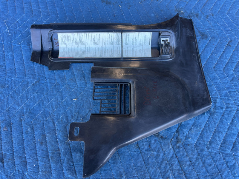 1986-1993 Volvo 240 244 245 Driver Left LH Knee Bolster Trim Black OEM #4511EM