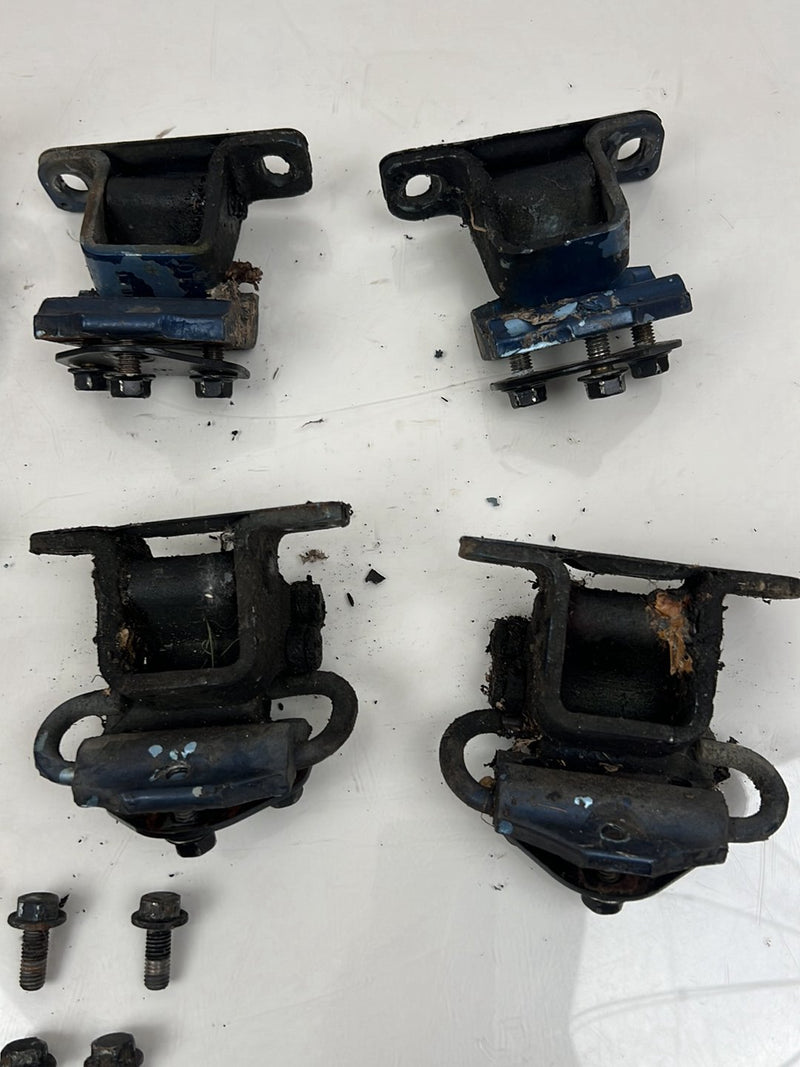 1975-1980 Volvo 244 240 Door Hinge Set of 4 w/ Hardware OEM #5266EM
