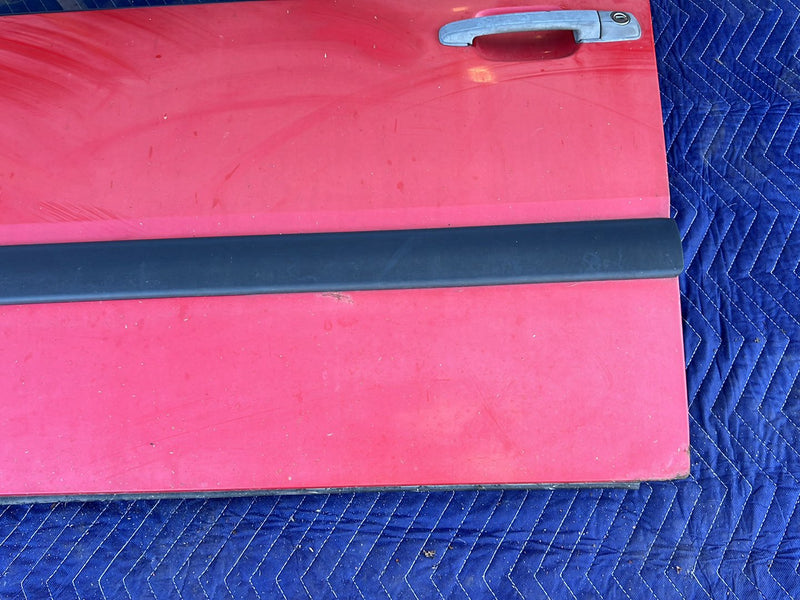 1993-1997 Volvo 850 Front Driver Left LH Door Assembly Red OEM