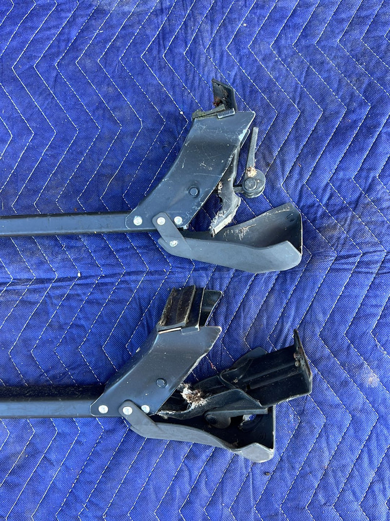 1993-1997 Volvo 850 Upper Left & Right Cargo Luggage Roof Rail Pair OEM