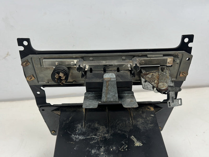 1975-1980 Volvo 244 240 Dash Center Radio A/C Heat Climate Surround Trim OEM
