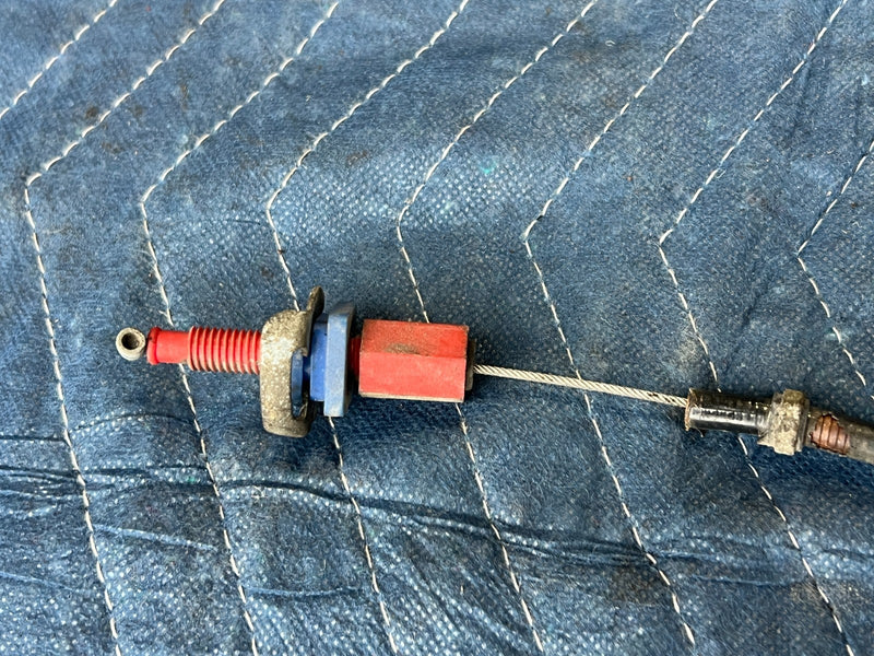 1986-1993 Volvo 240 244 245 Hood Latch Release Cable Engine Bonnet OEM #4438EM