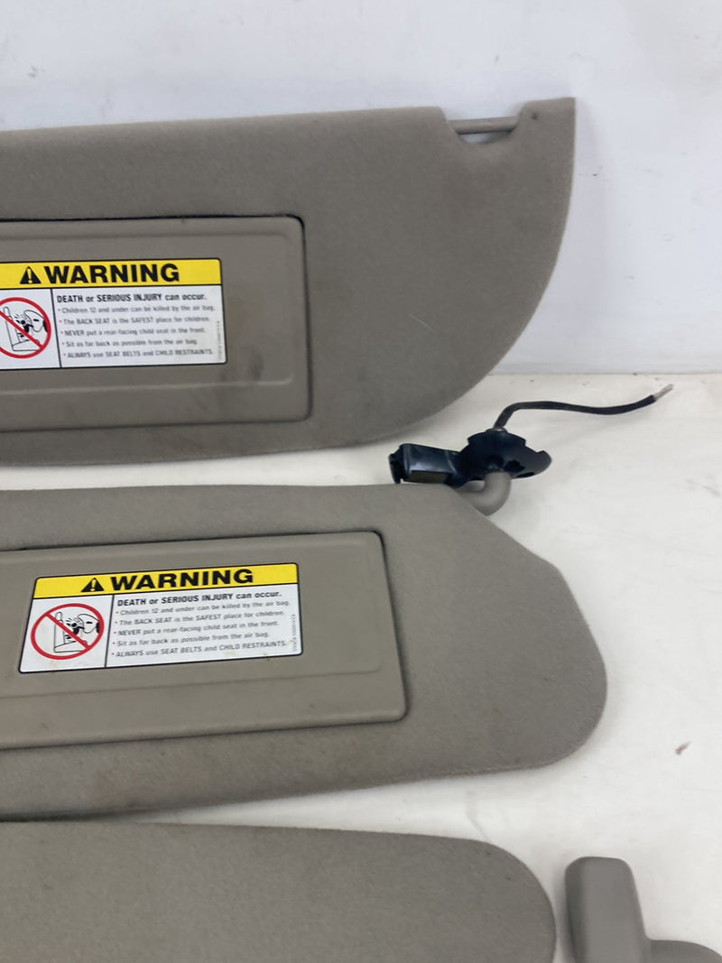2002-2005 Lincoln Town Car Signature Sun Visor Pair Right Left OEM #5146M