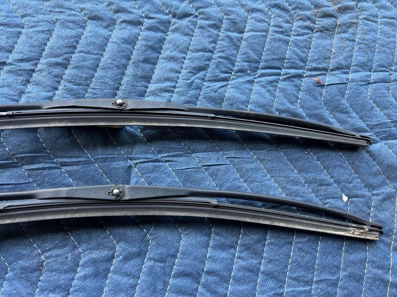 1980-1985 Cadillac Seville Windshield Wiper Arms Blades Pair GM OEM #3401M