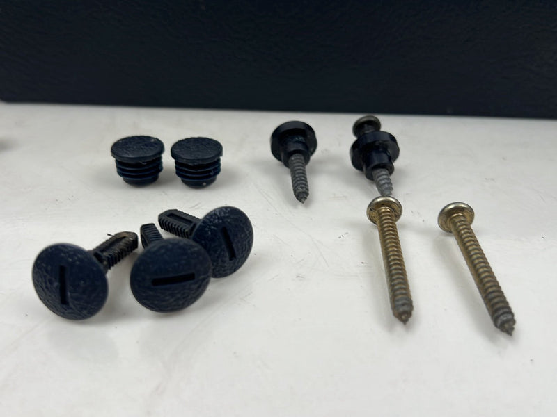 1975-1980 Volvo 244 240 Black Door Trim Grab Handle Interior Full Set OE #5361EM