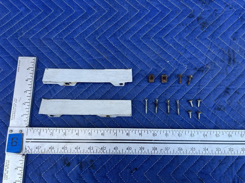 1980-1985 Cadillac Seville Headlight Trim Hardware 1620530 LH RH GM OEM #3416M