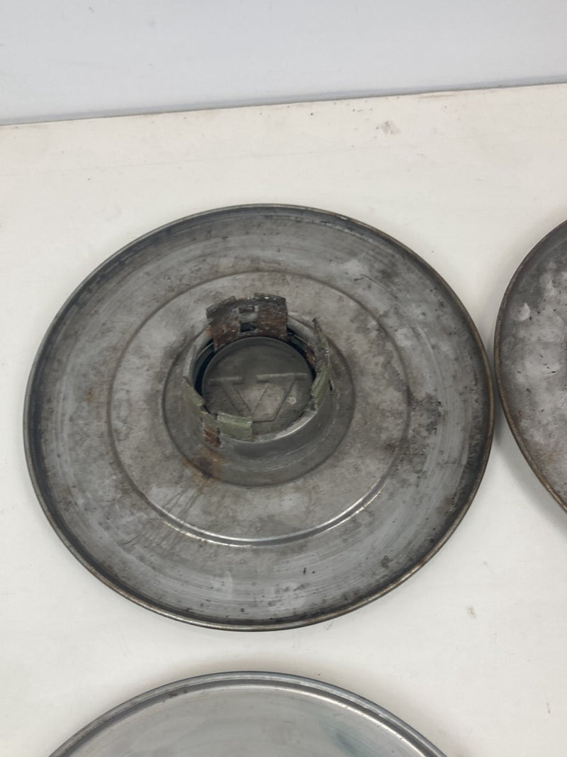 1975-1980 Volvo 244 Wheel Cover Hub Cap set of 5 Chrome Center OEM #4280M