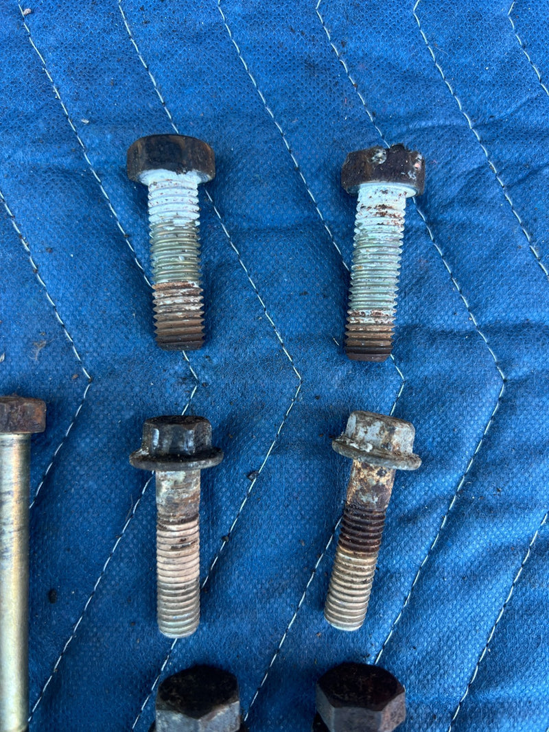 1986-1993 Volvo 240 244 Sedan Bell Housing Mounting Bolt Hardware OEM #4258EM