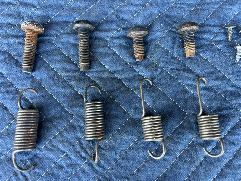 1998-2003 Jaguar XJR XJ X308 Front Seat Upholstery Springs & Hardware OEM #4789E