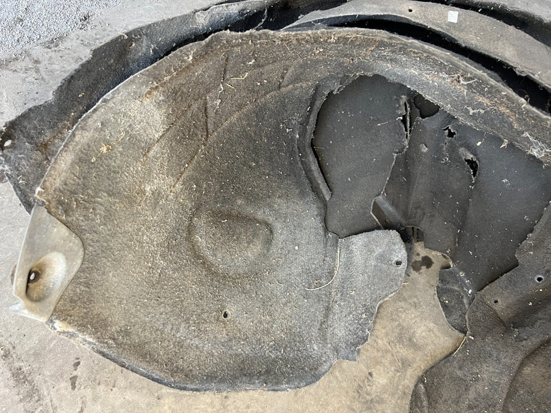2005-2011 Audi A6 Sedan Front Rear LH RH Cloth Wheel Well Liner Set OEM #3546EM