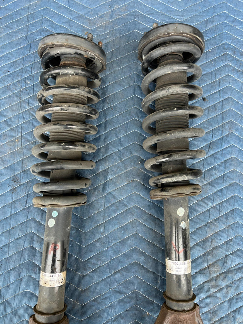2003-2007 Honda Accord Front Strut Shock Spring Pair V6 Suspension OEM #1379CN