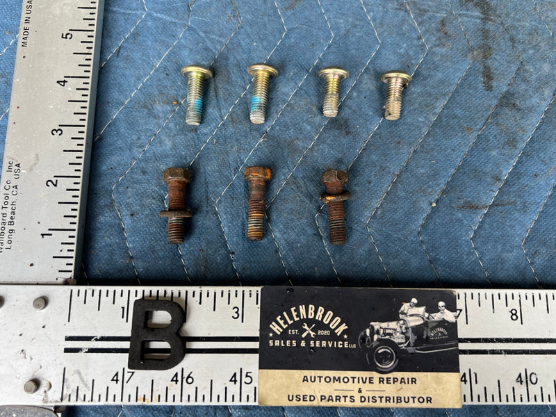 1985-1988 Suzuki Samurai SJ413 Steering Column Hardware 01107-12703 OEM