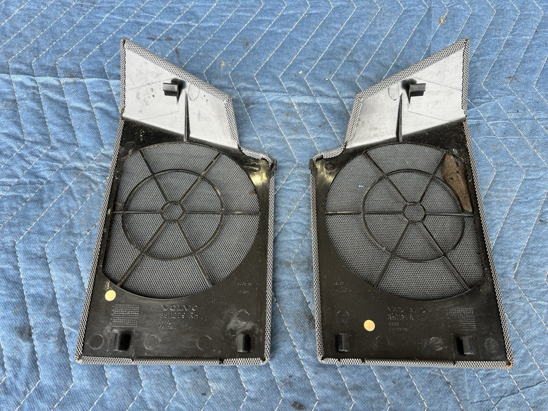 1993-1997 Volvo 850 850R Front Door Speaker Cover Grilles Left & Right OE #4542E