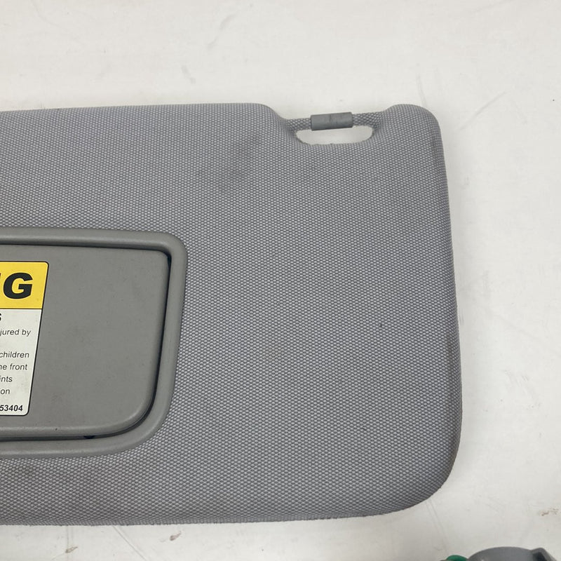 2003-2006 Volvo XC90 Right & Left Sun Visor Shade Gray Cloth 39890510 OEM #4802M