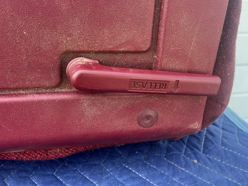 1998-1994 Chevrolet Silverado GMC Ext Cab Rear Bench Seat Maroon OEM #5531EM