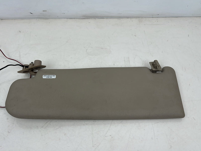 1993-1997 Volvo 850 Passenger Right Sun Visor Shade Beige 9430245 OEM