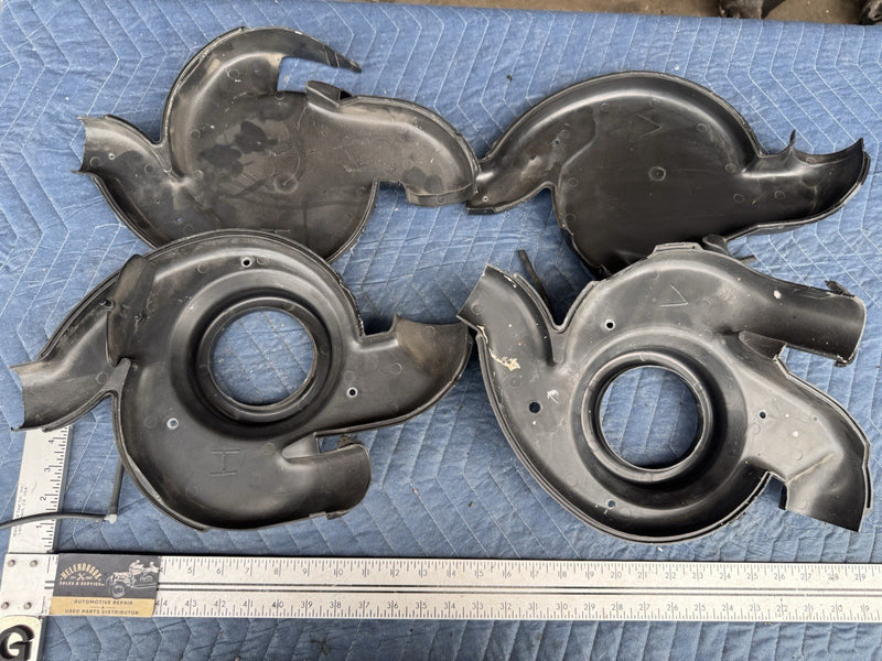 1986-1993 Volvo 240 244 245 Heater Blower Motor Box Side Covers Parts OEM #4922E
