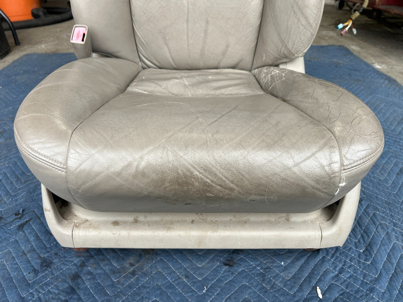 2002-2006 Toyota Camry Front Driver Left LH Seat Beige Leather OEM #5009EM