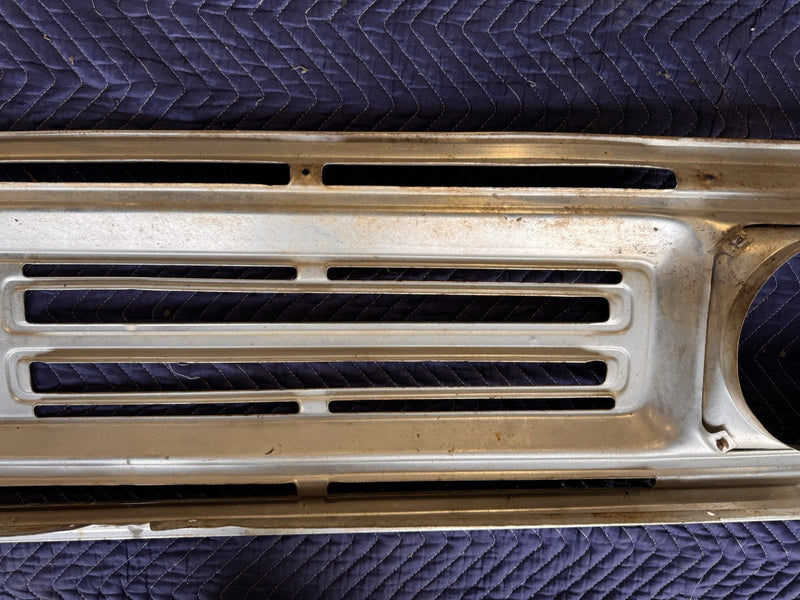 1972-1973 Dodge Truck Tin Front Grille D100 D200 Pickup Aluminum Trim OEM #4764E
