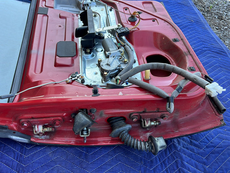 1993-1997 Volvo 850 Rear Passenger Right RH Door Assembly Red OEM