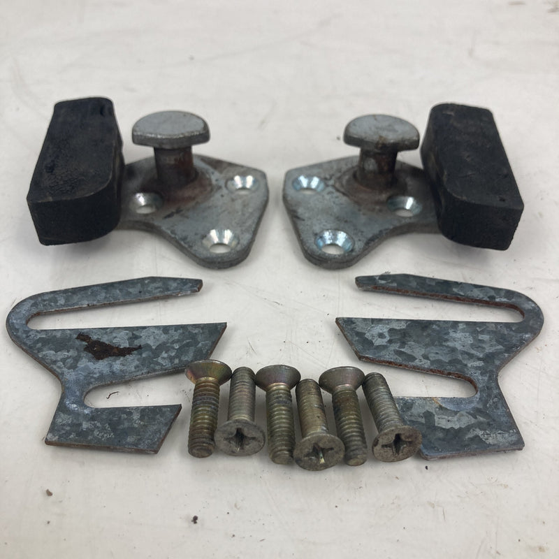 1981-1985 Volvo 240 245 Rear Seat Striker Set w/ Hardware OEM