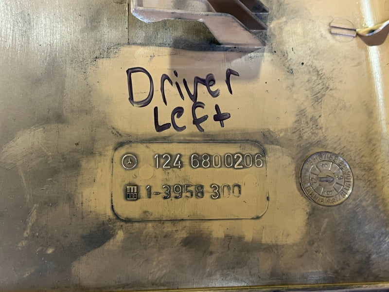 1986-1995 Mercedes 300D W124 Tan Driver Left LH Foot Rest Dead Pedal OEM #2640EM