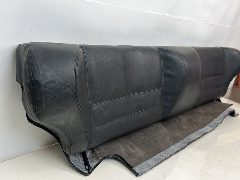 1983-1985 Porsche 944 Black Leather Rear Seat Assembly OEM #5713EM