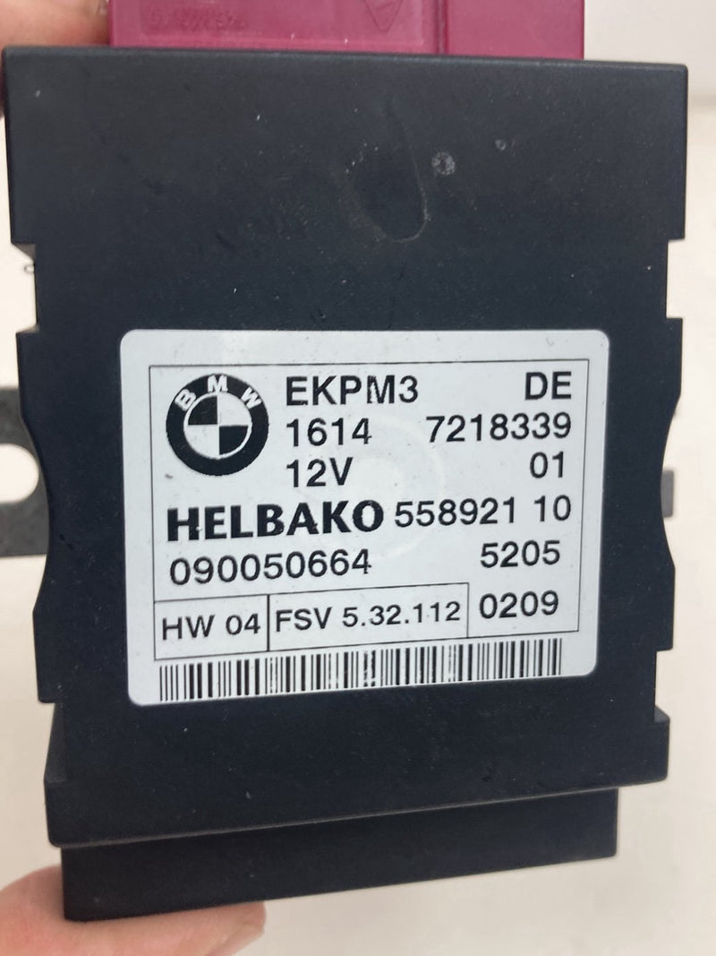 2009 BMW 328i E90 Fuel Pump Relay 7218339 OEM