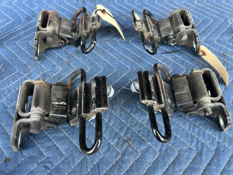 2005-2011 Audi A6 Front Rear LH RH Upper & Lower Door Hinge Set OEM #3466EM